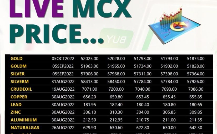 MCX LIVE PRICE UPDATE BY MCX PROFITHUB OR GET FREE TRIAL CALL @8445092236