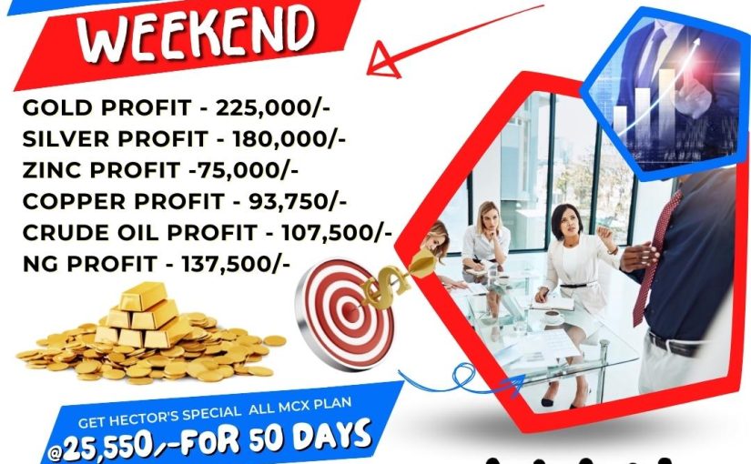 PROFITABLE WEEKEND UPDATE BY www.hectorcommodity.com (CALL: 8439677004/ 8755878899)